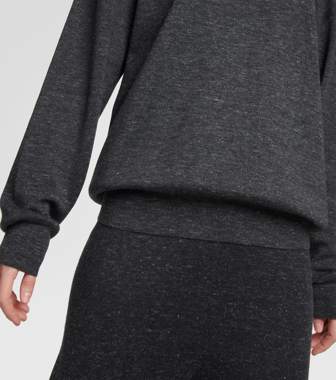 Cashmere-blend polo top | The Row