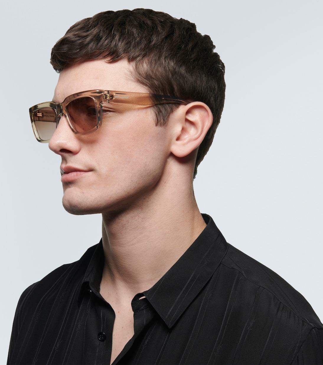 SL 615 rectangular sunglasses | Saint Laurent