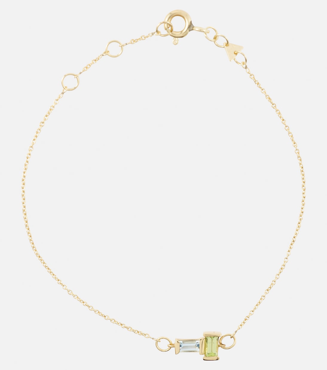 Tu Y Yo 9kt gold bracelet with gemstones | Aliita