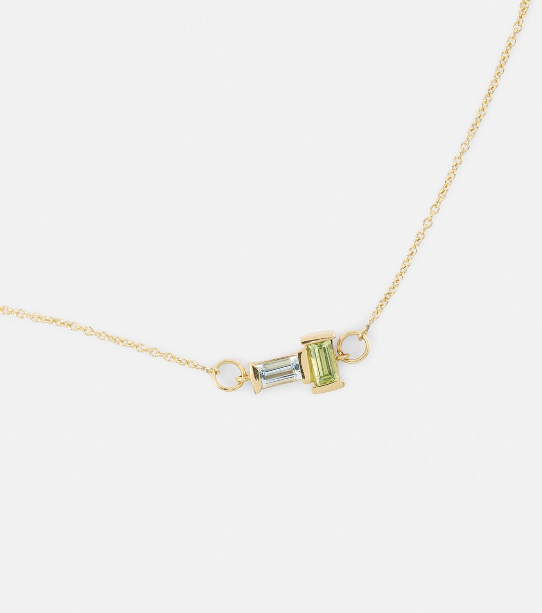 Tu Y Yo 9kt gold bracelet with gemstones | Aliita