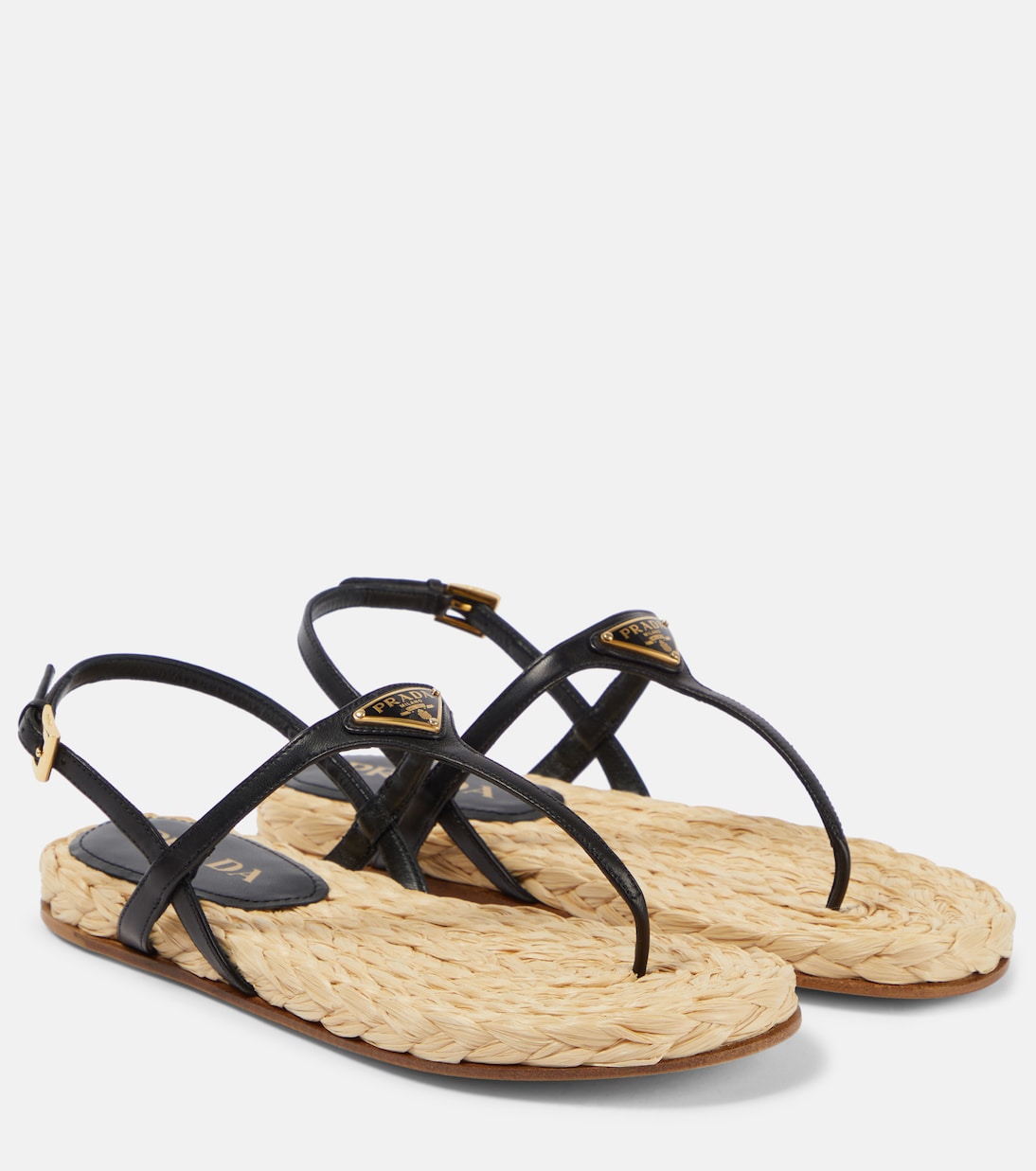 Sandalen aus Leder | Prada