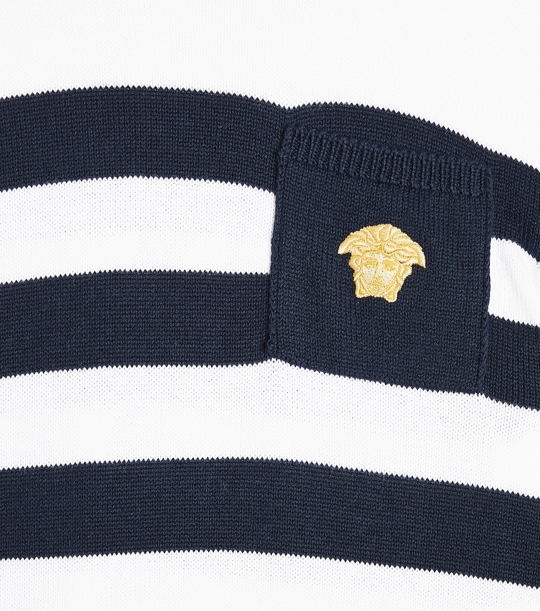 Jersey Medusa de algodón a rayas | Versace Kids