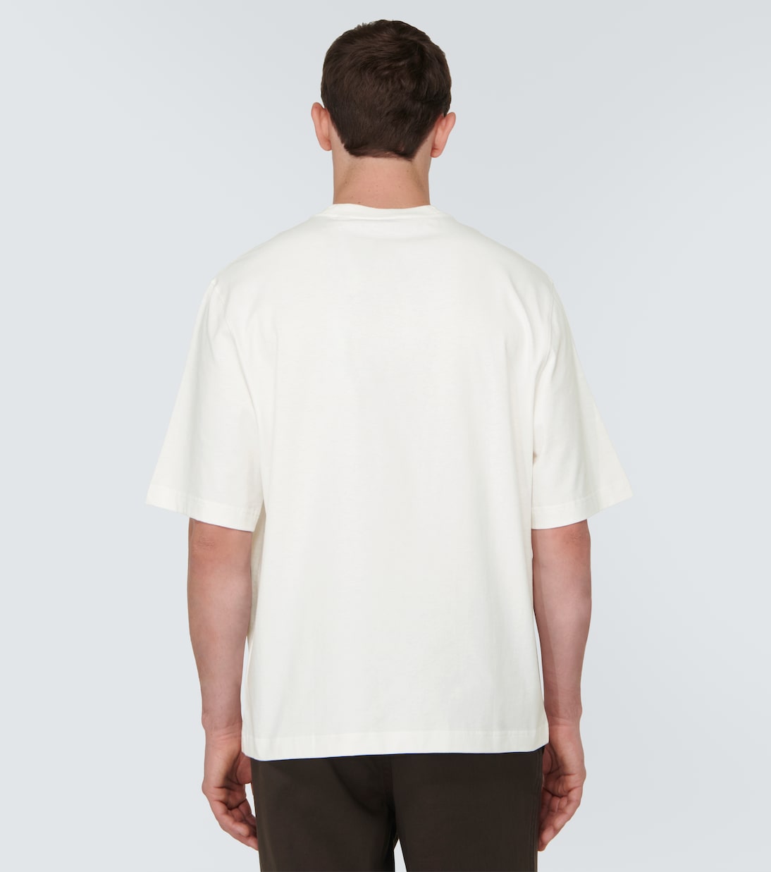 Camiseta en jersey de algodón bordado | Burberry