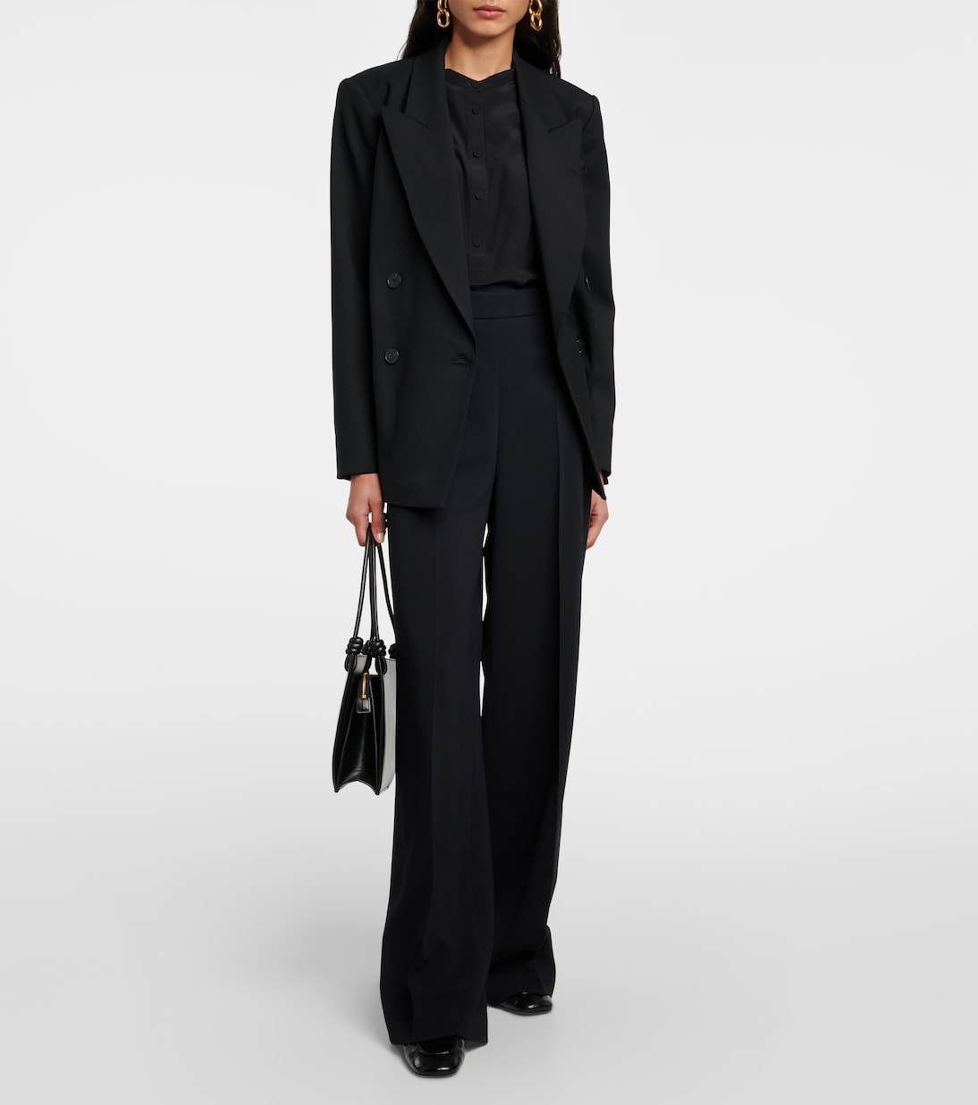 Blouse Buci en crêpe de soie | Joseph