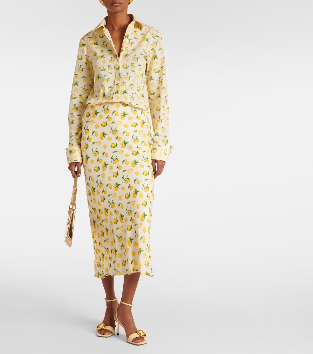 Camisa Riva de algodón estampado | Sportmax