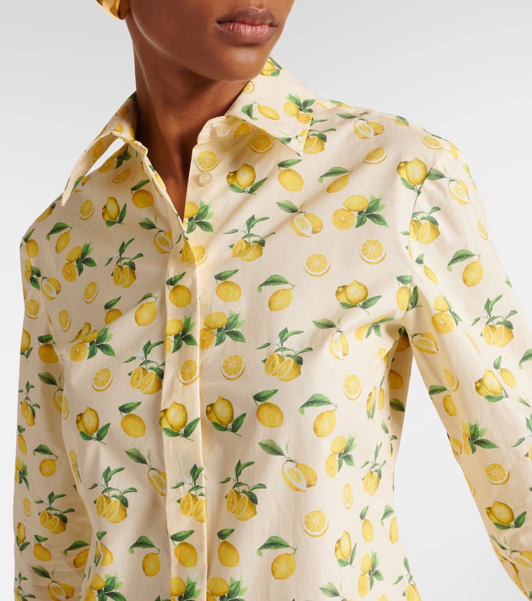 Camisa Riva de algodón estampado | Sportmax