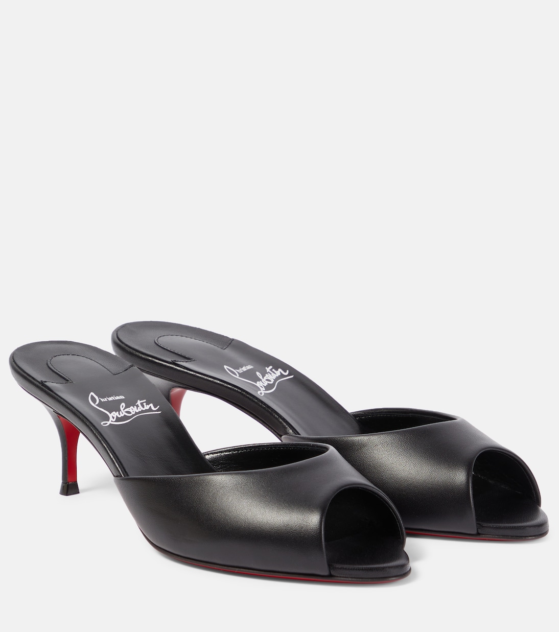 Mules Me Dolly de piel | Christian Louboutin