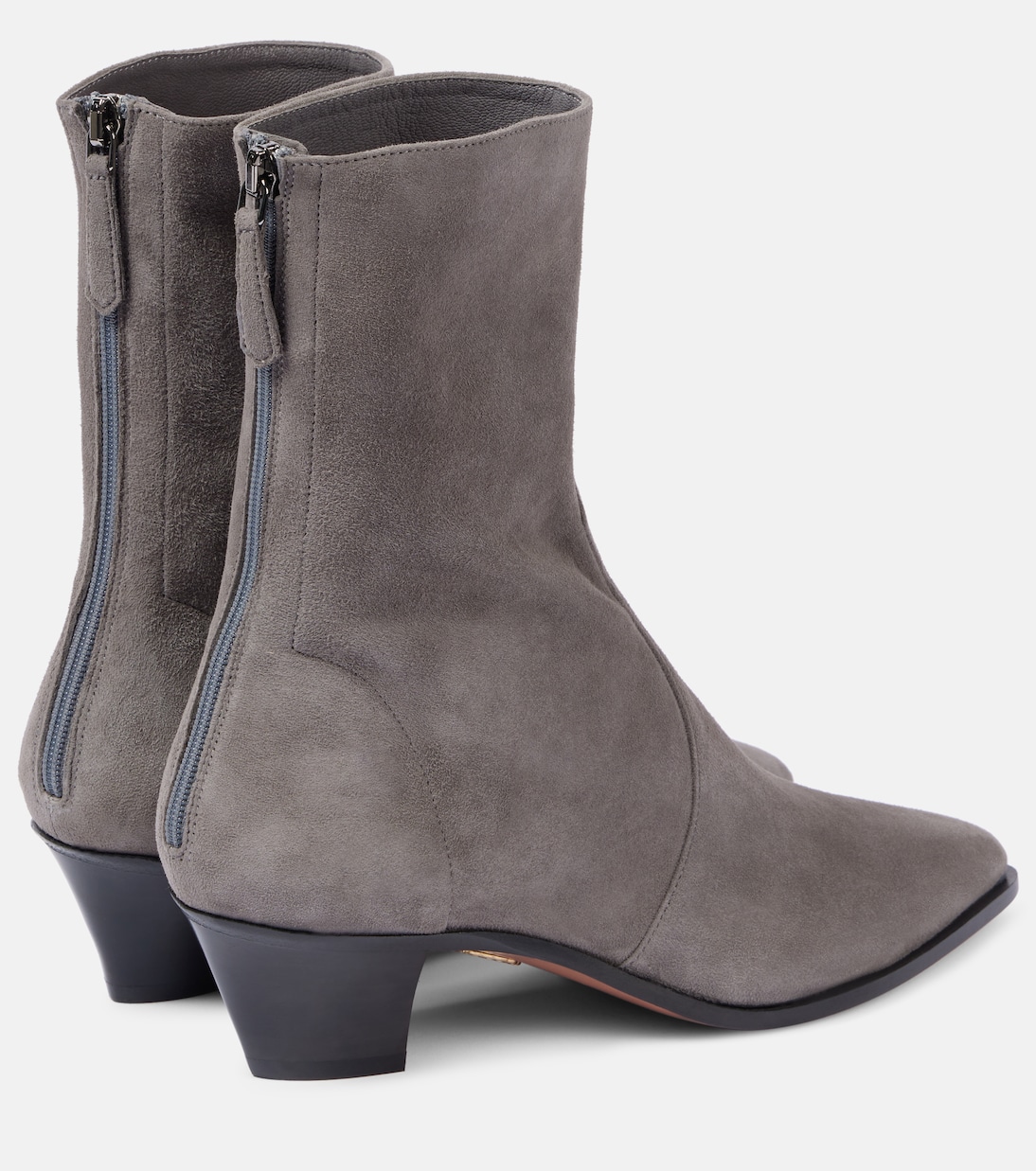 Brunswick 45 suede ankle boots | Aquazzura