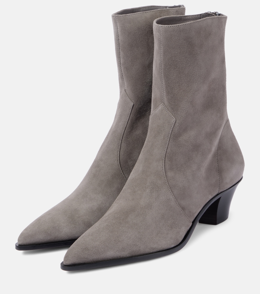 Brunswick 45 suede ankle boots | Aquazzura
