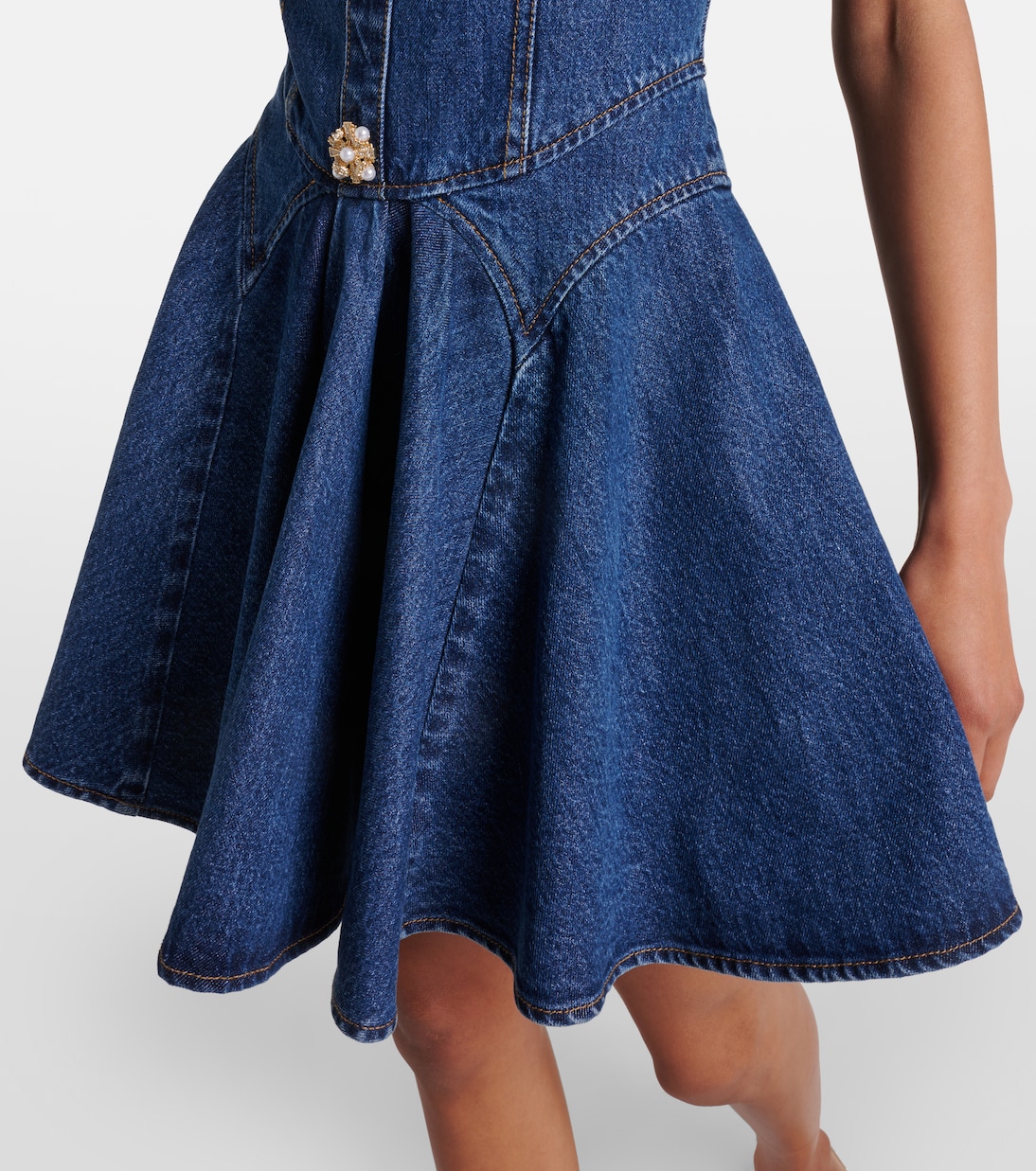 Robe en jean | Self-Portrait