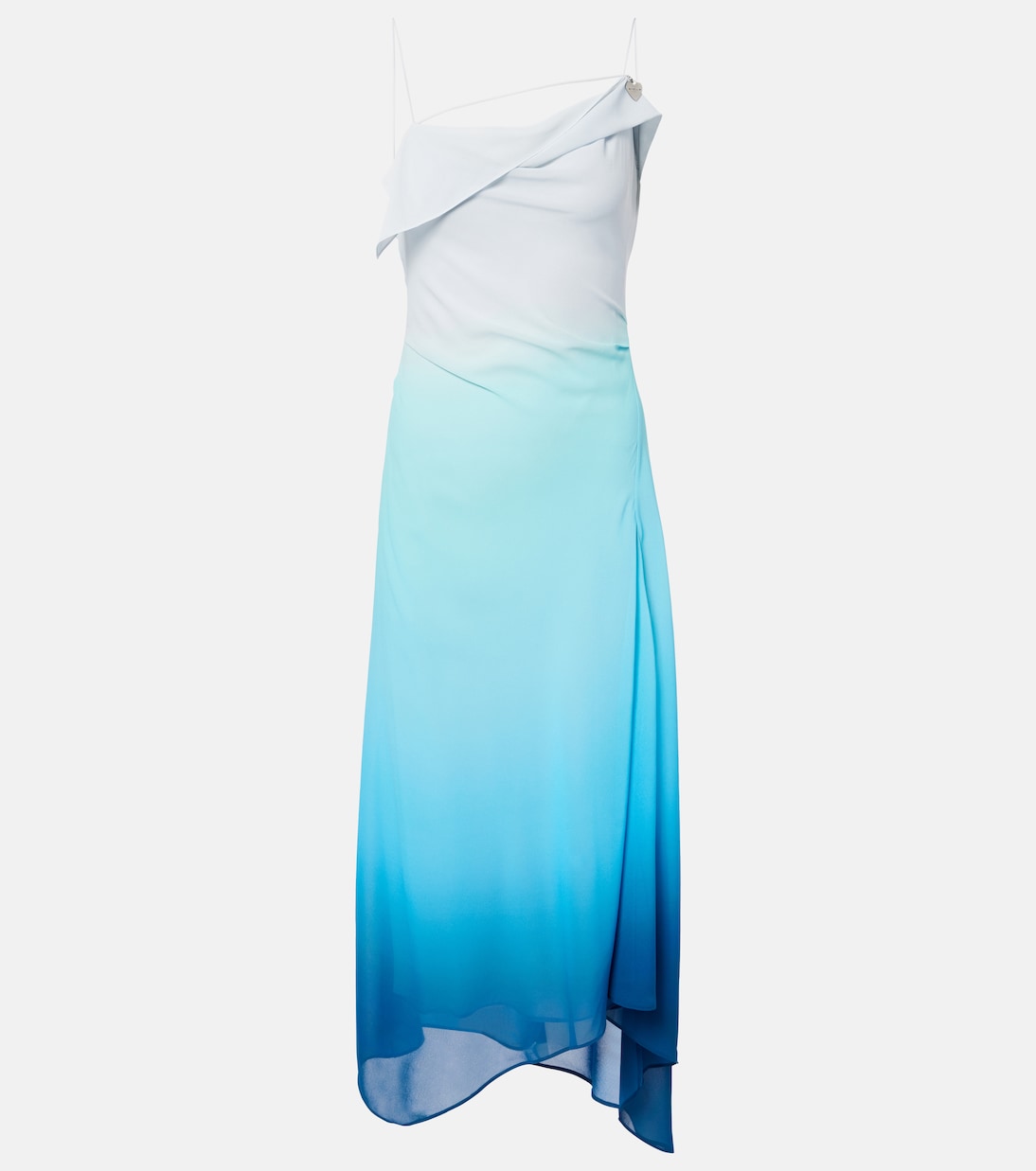 Abito midi Delara in chiffon | Acne Studios
