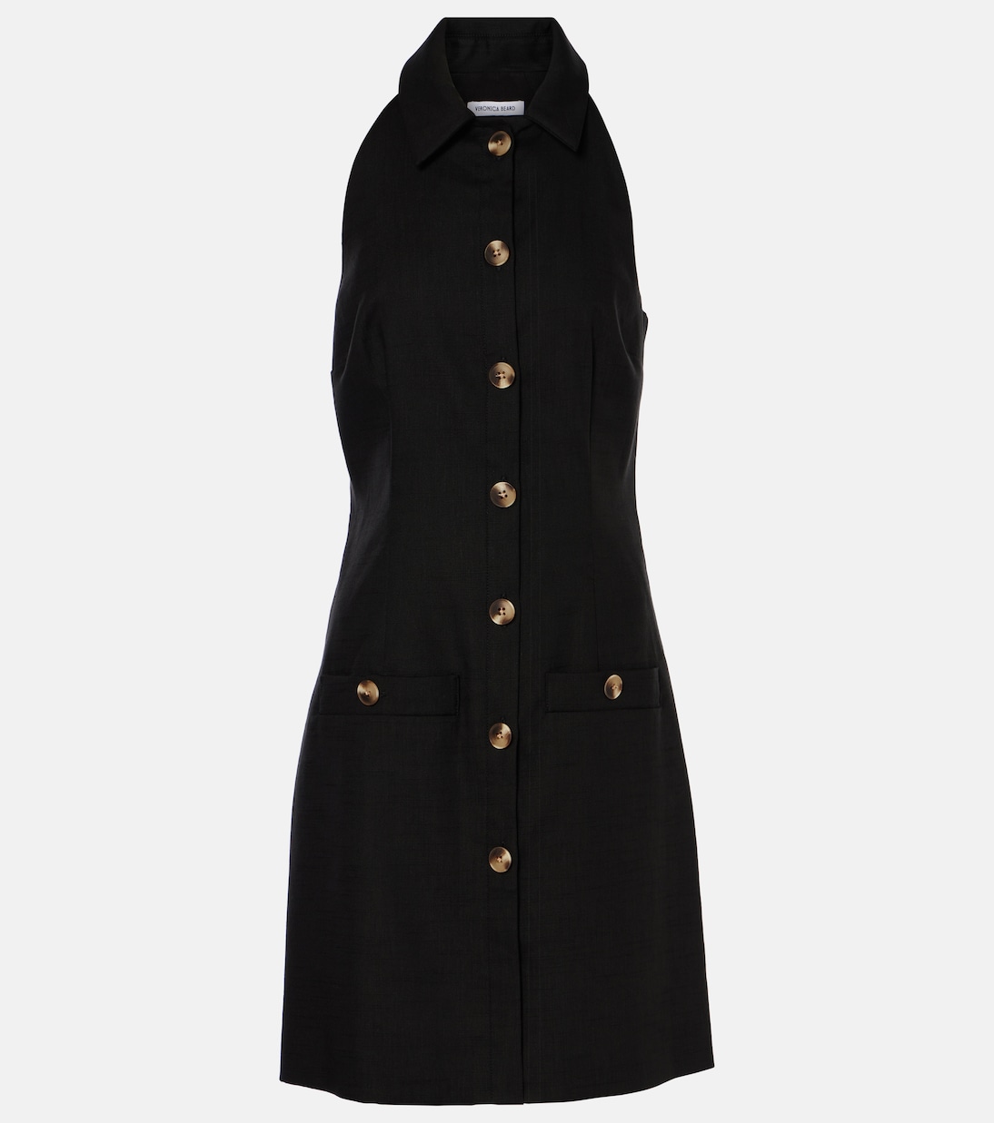 Roxanne linen-blend shirt dress | Veronica Beard