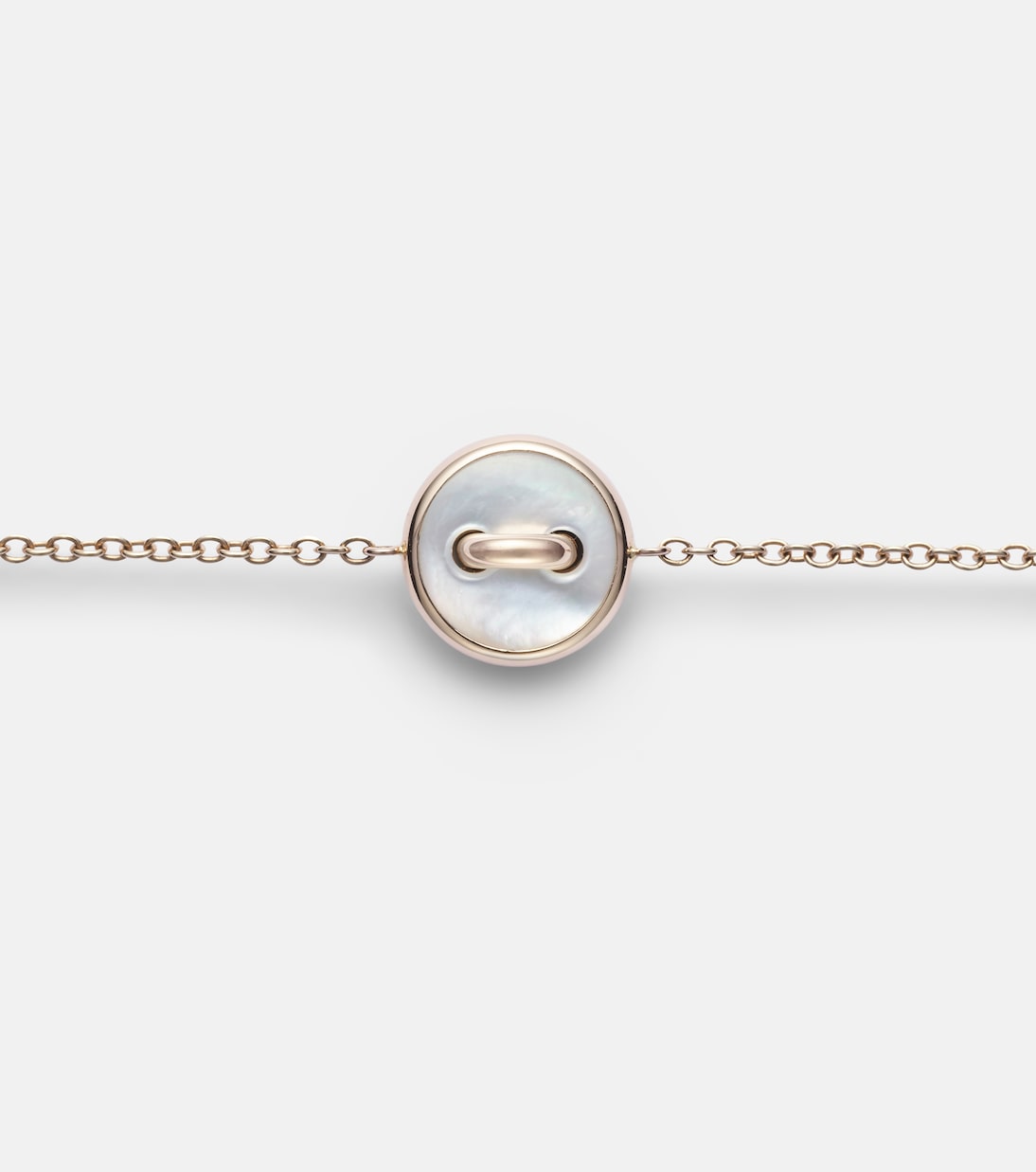 Bracelet Pom Pom en or rose 18 ct, diamants et nacre | Pomellato