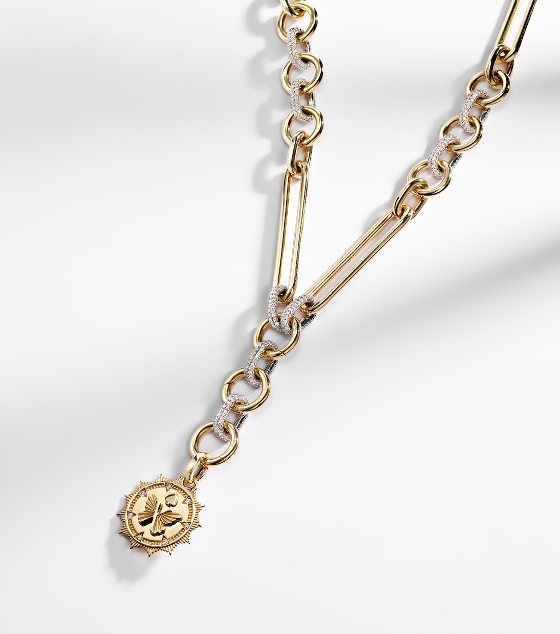 Collier en or 18 ct et diamants | FoundRae