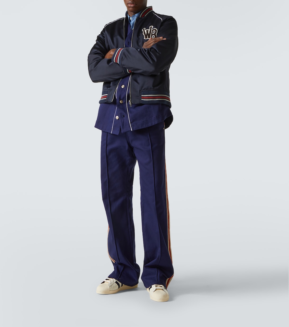 X Wales Bonner Sneakers Superstar aus Leder | Adidas