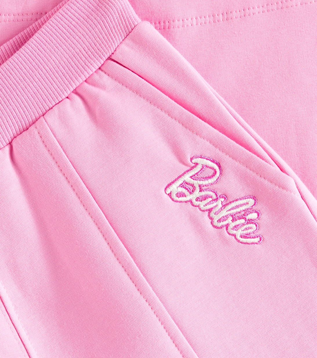 x Barbie® cotton-blend sweatpants | Monnalisa