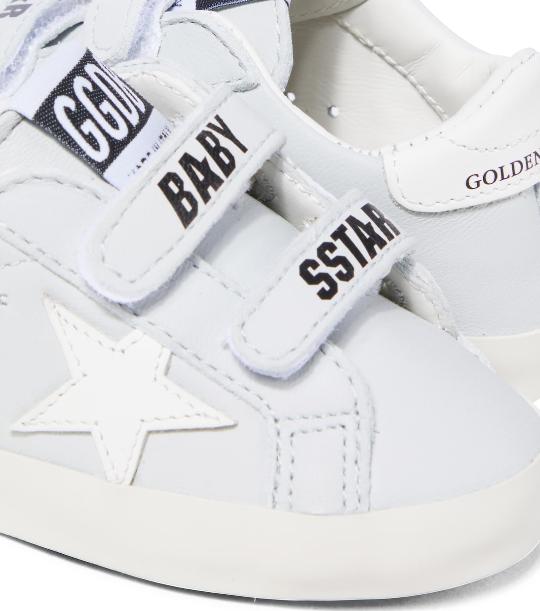 Bébé – Baskets School en cuir | Golden Goose Kids