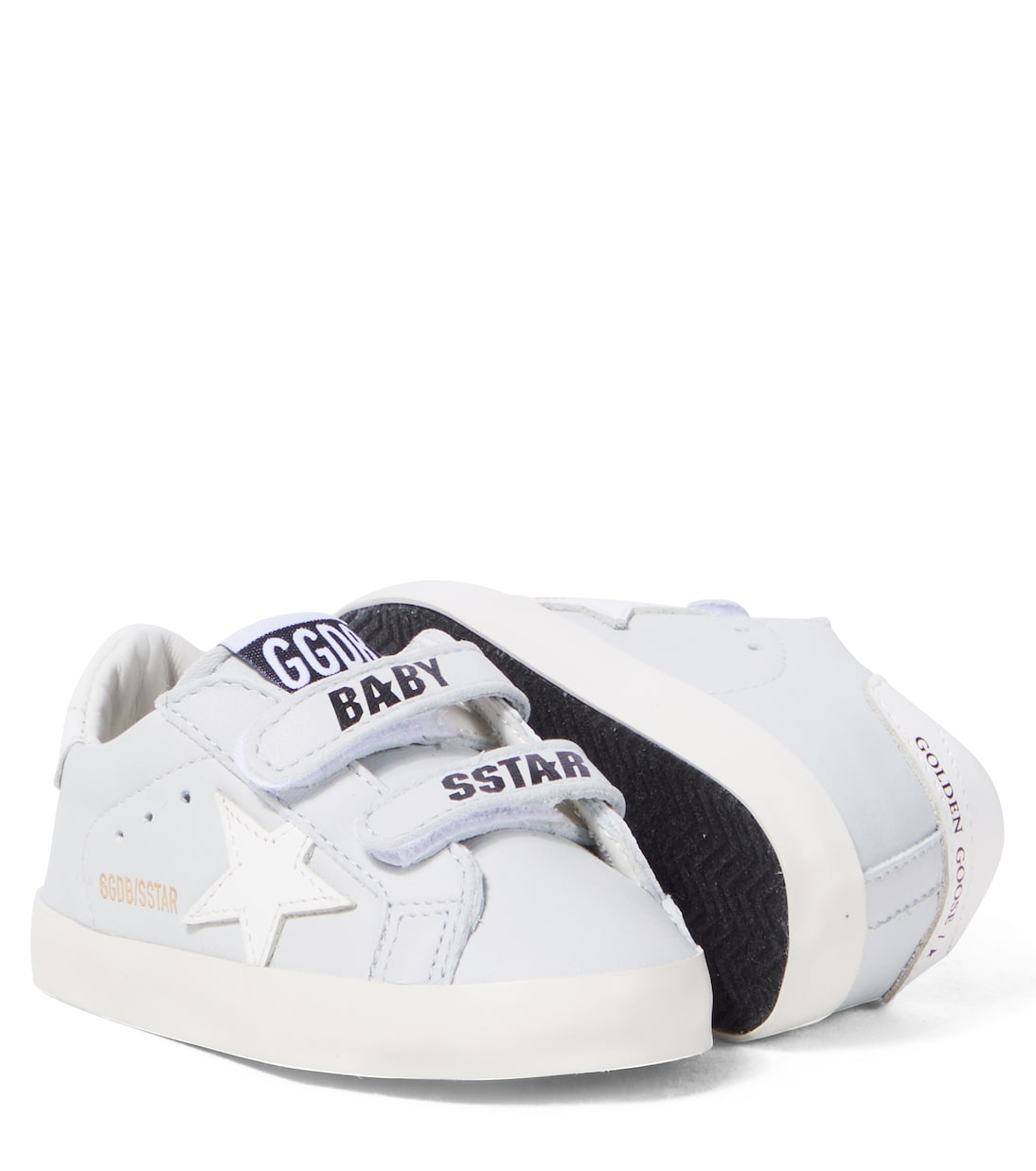 Bébé – Baskets School en cuir | Golden Goose Kids