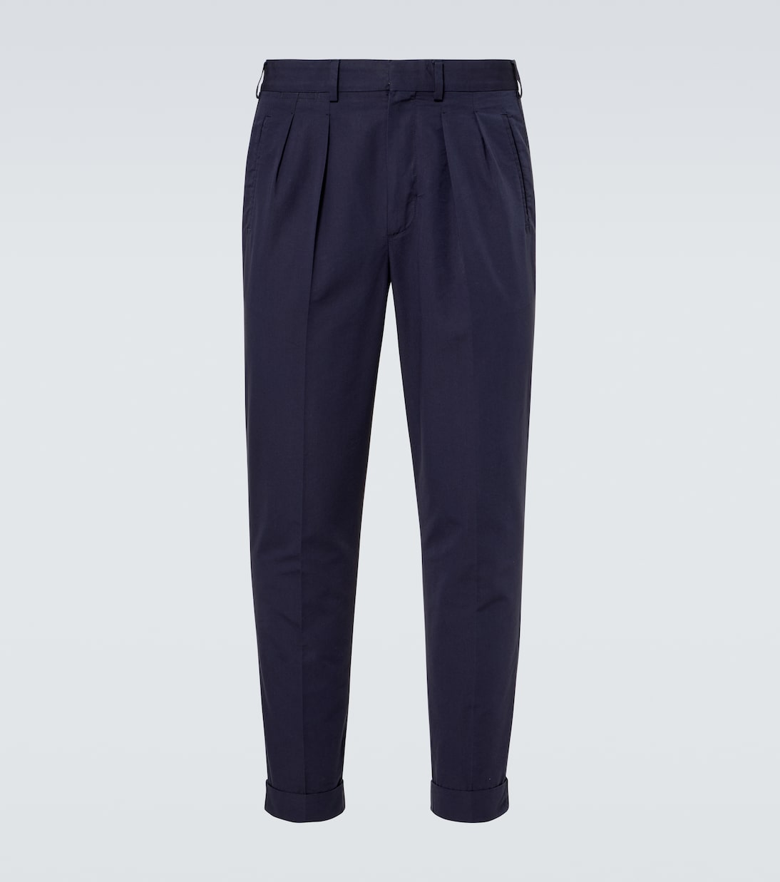 Pantaloni regular in cotone e seta | Tom Ford