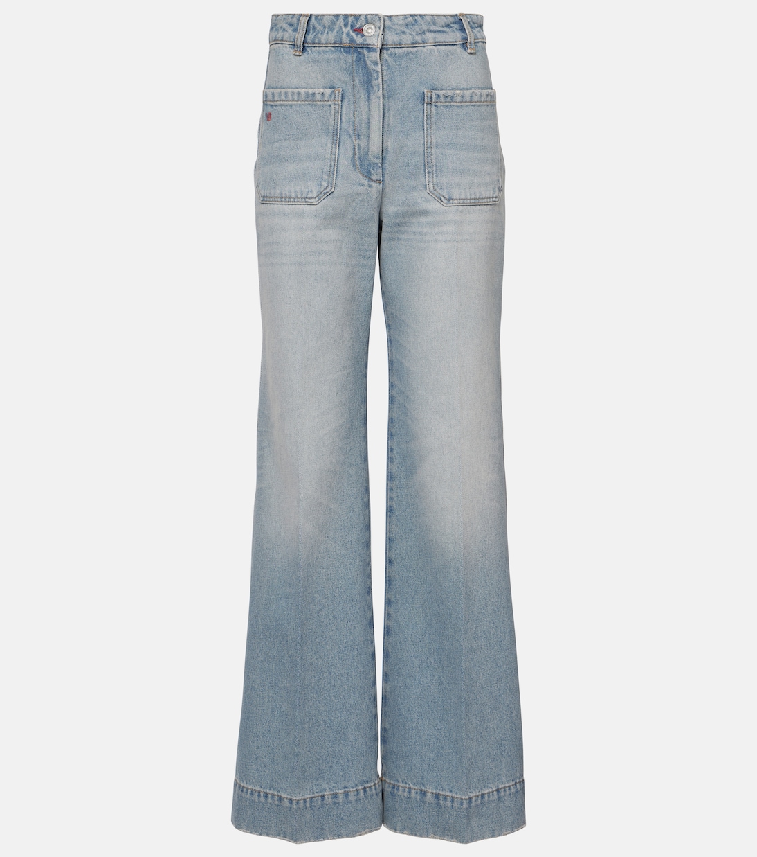 Jeans a gamba larga Alina a vita alta | Victoria Beckham