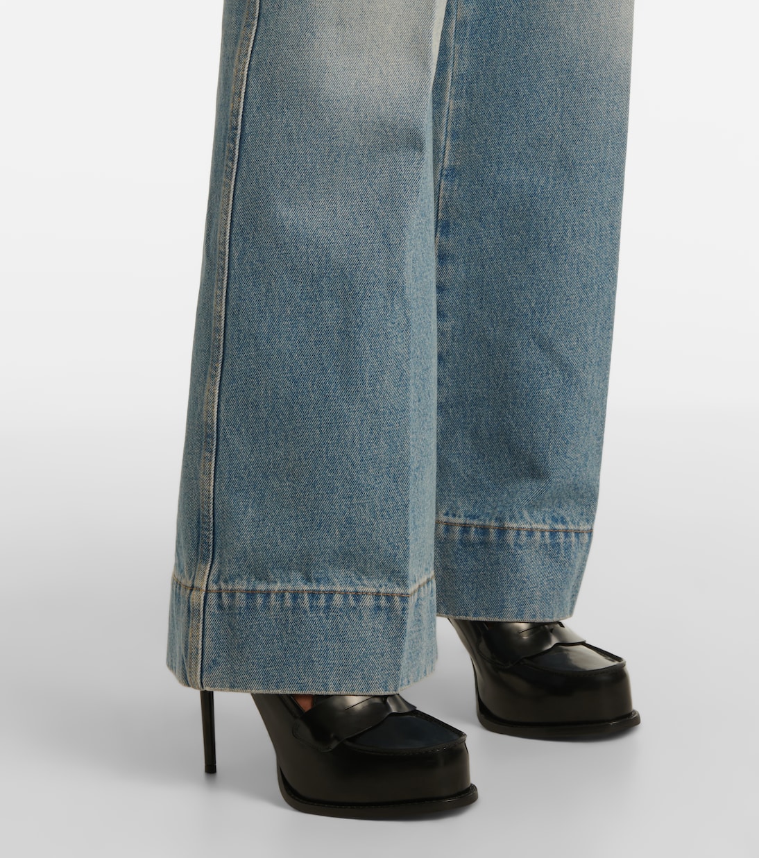 Jeans a gamba larga Alina a vita alta | Victoria Beckham