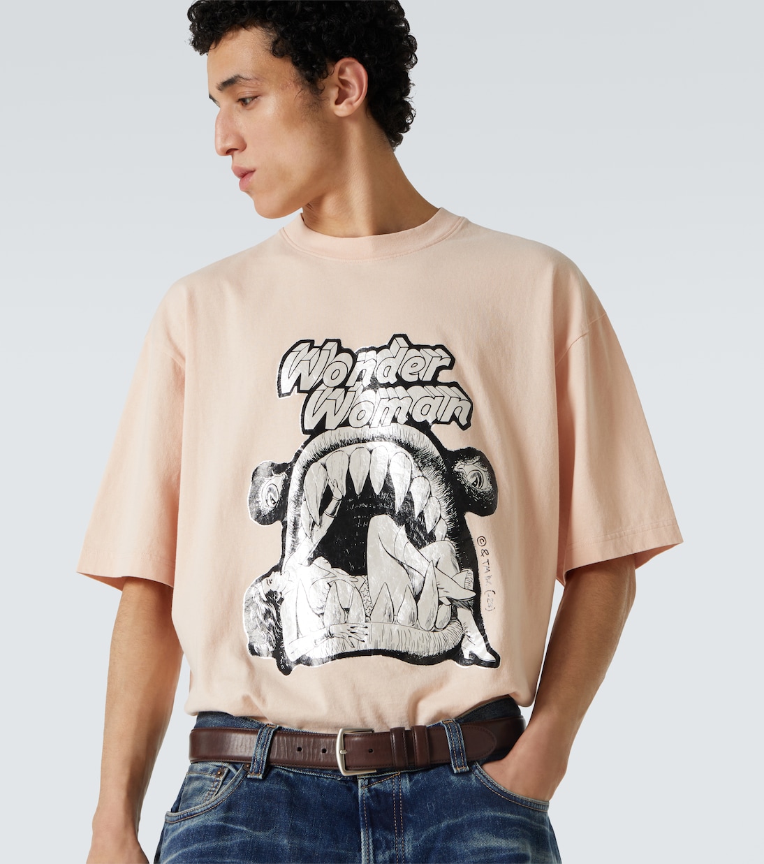 Camiseta de jersey de algodón | Acne Studios