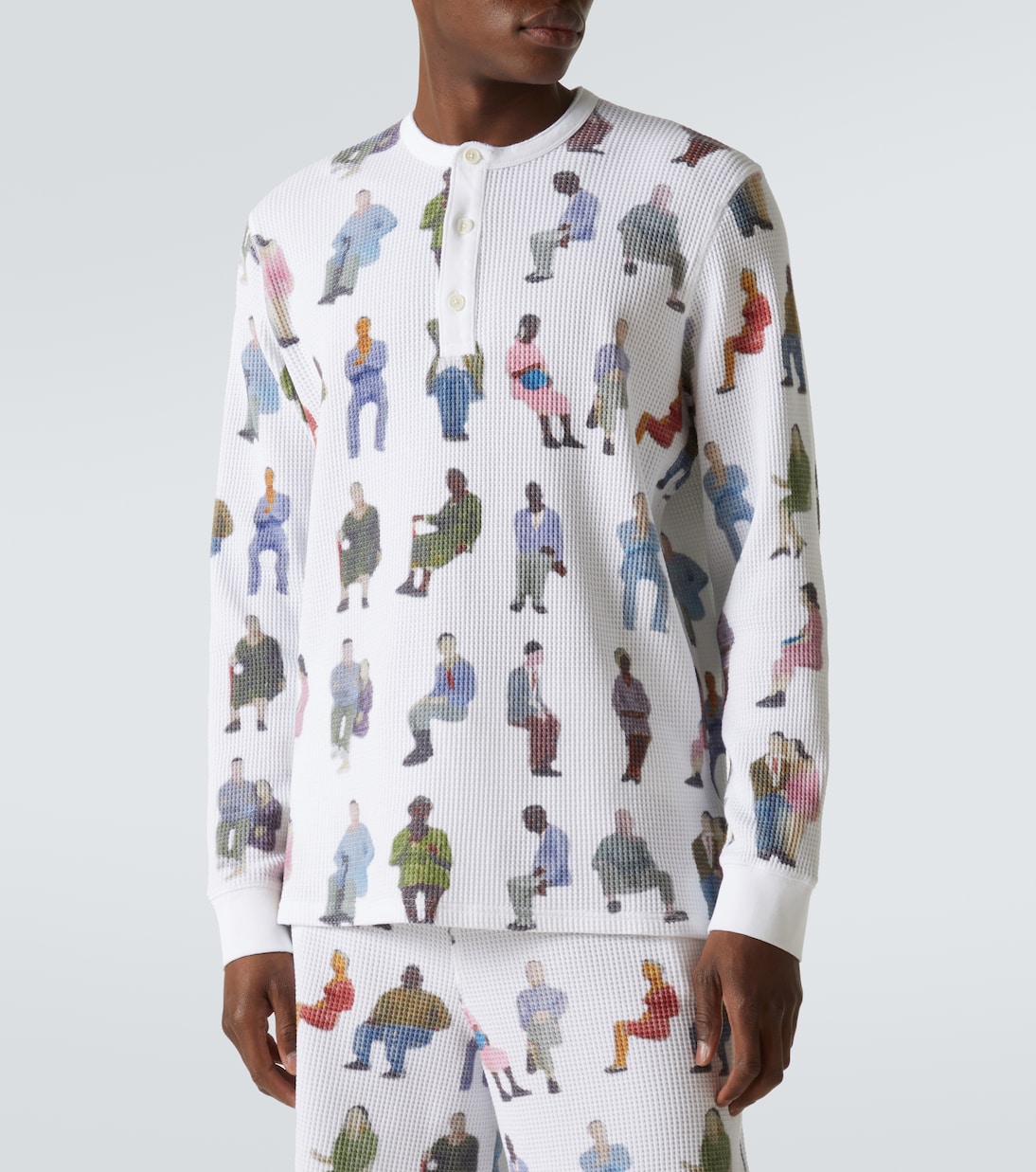 Henley-Top aus Baumwolle | JW Anderson