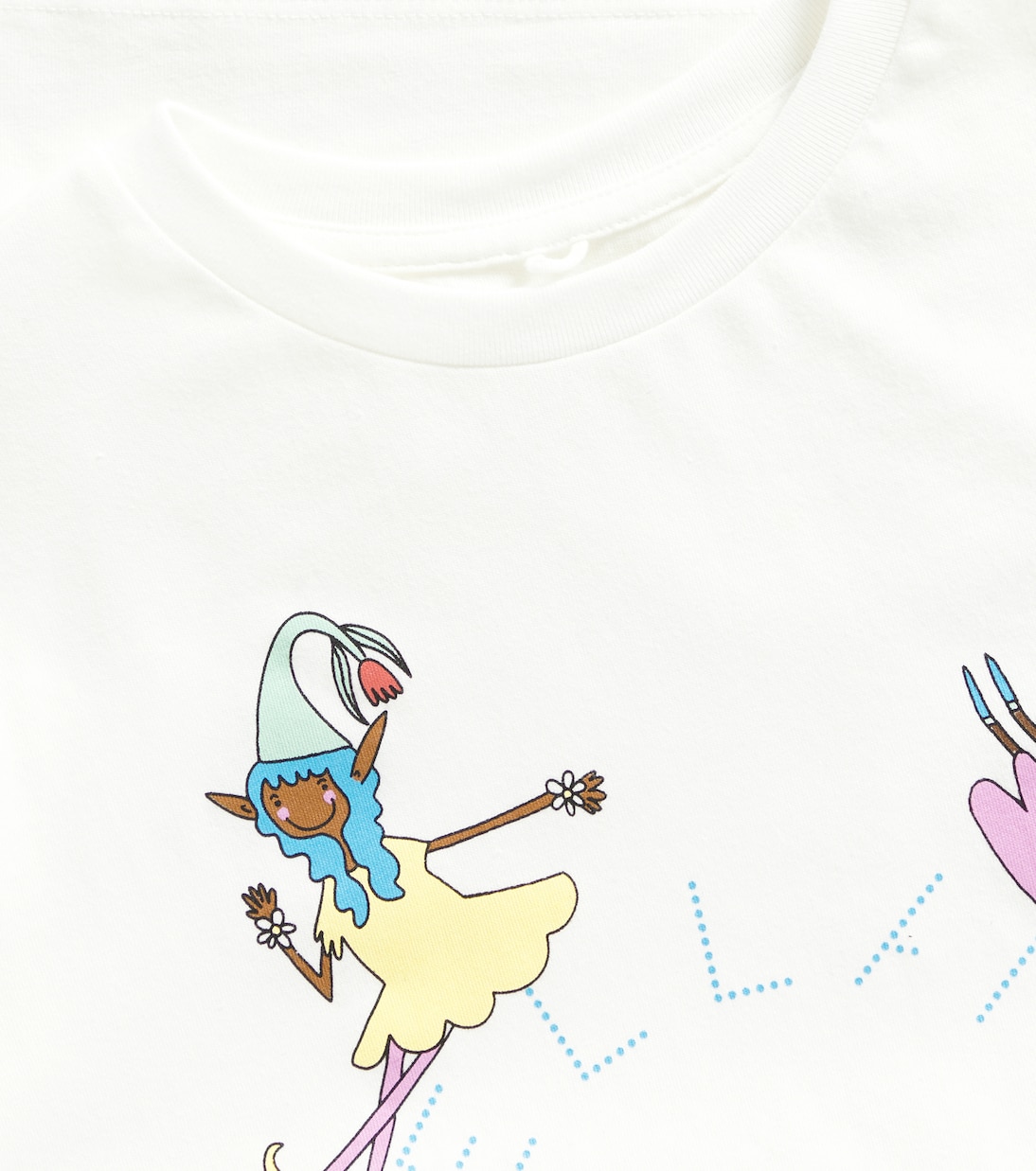 Camiseta de algodón estampada | Stella McCartney Kids