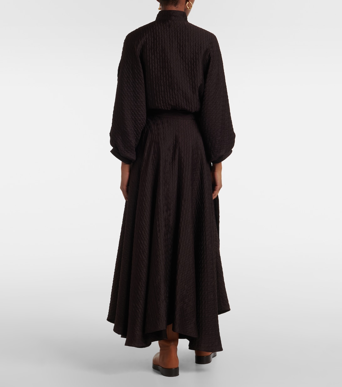 Gonna lunga in seta | Loro Piana