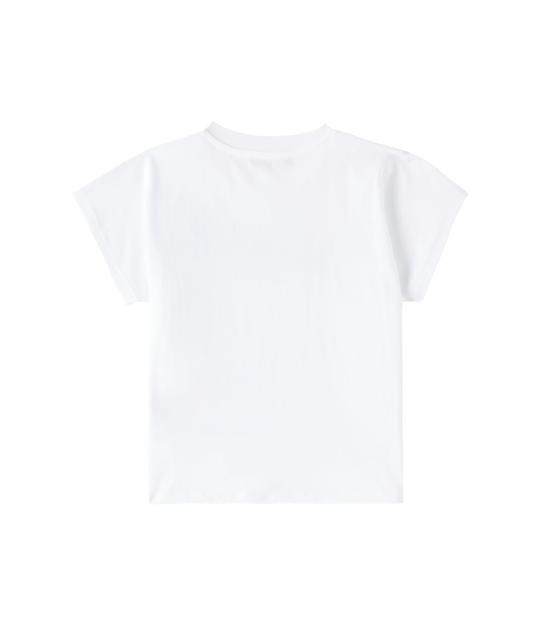 Camiseta en jersey de algodón con logo | Balmain Kids