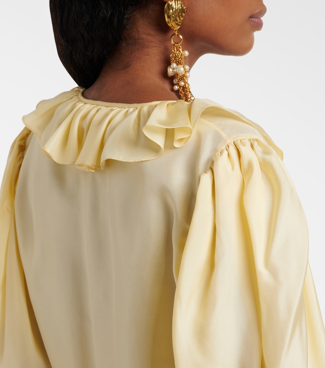 Blusa in seta habotai | Chloé