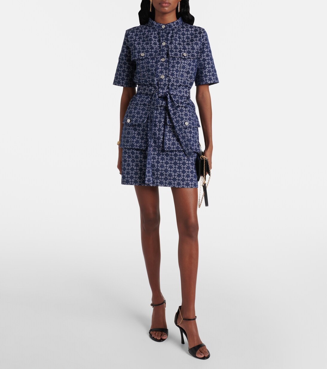 Robe Monogram 72 en jean | Givenchy