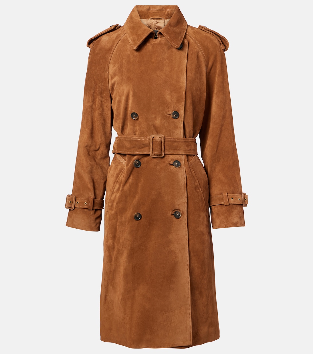 Trench-coat Renea en daim | Nili Lotan