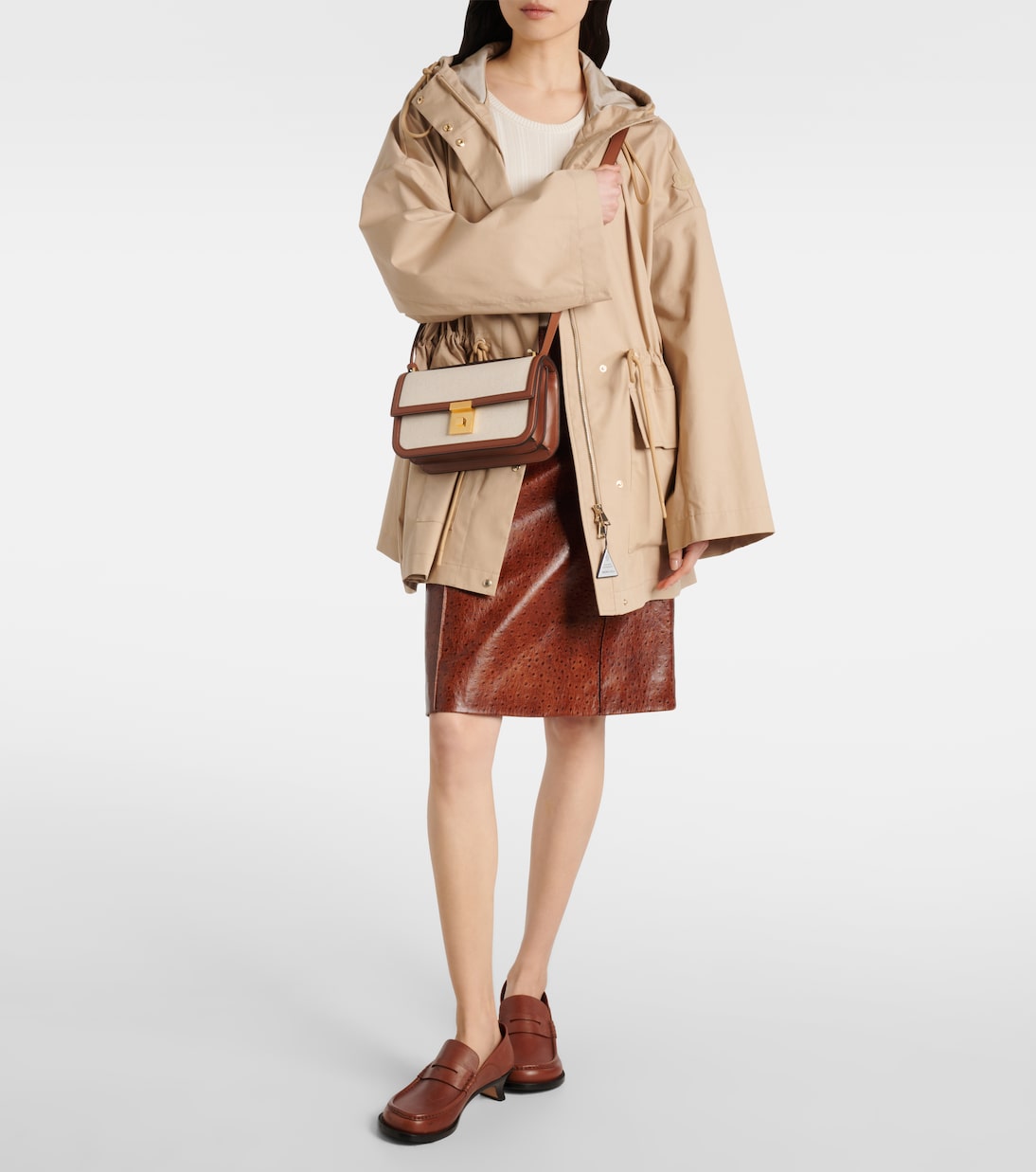 Sac Paris en toile et cuir | DeMellier