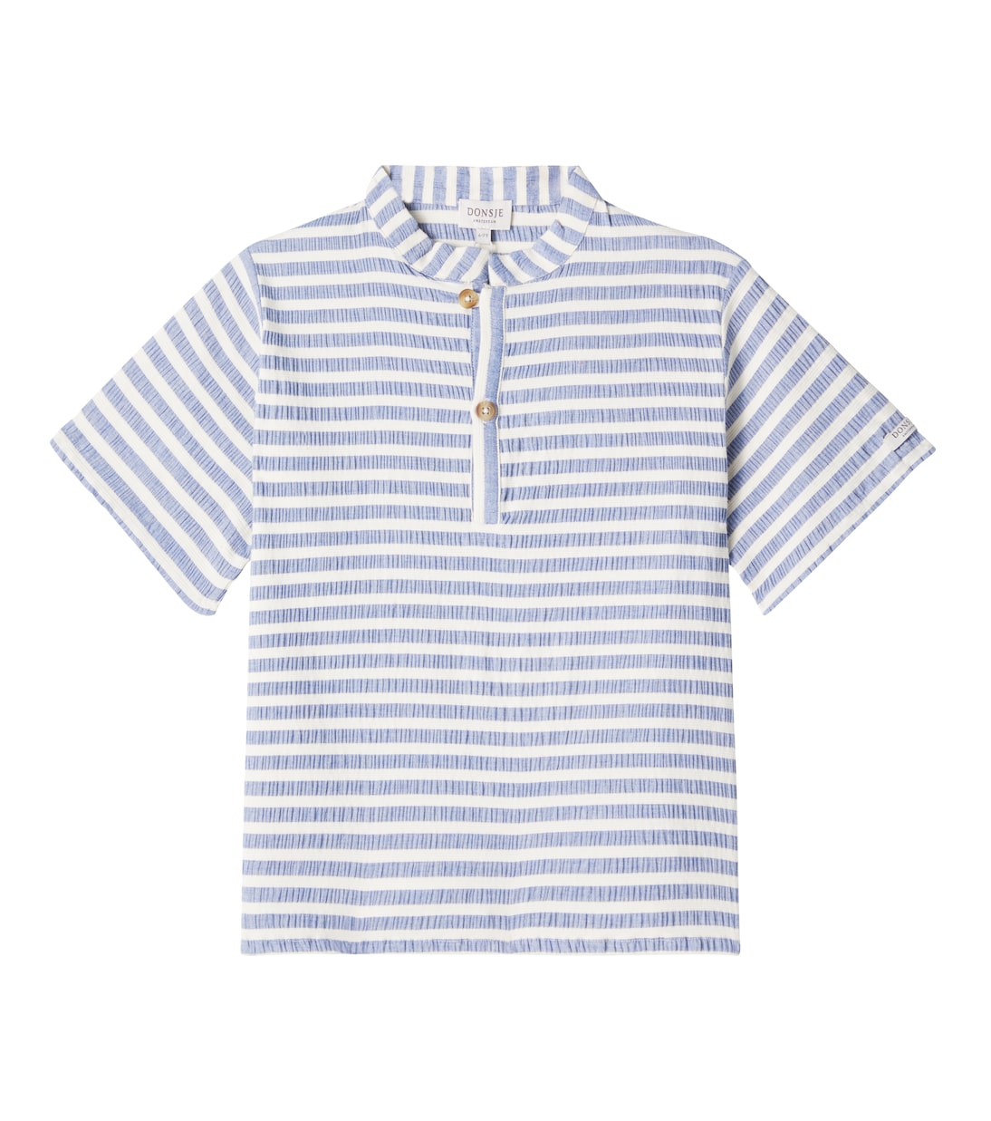 Camicia Ozion in misto cotone a righe | Donsje