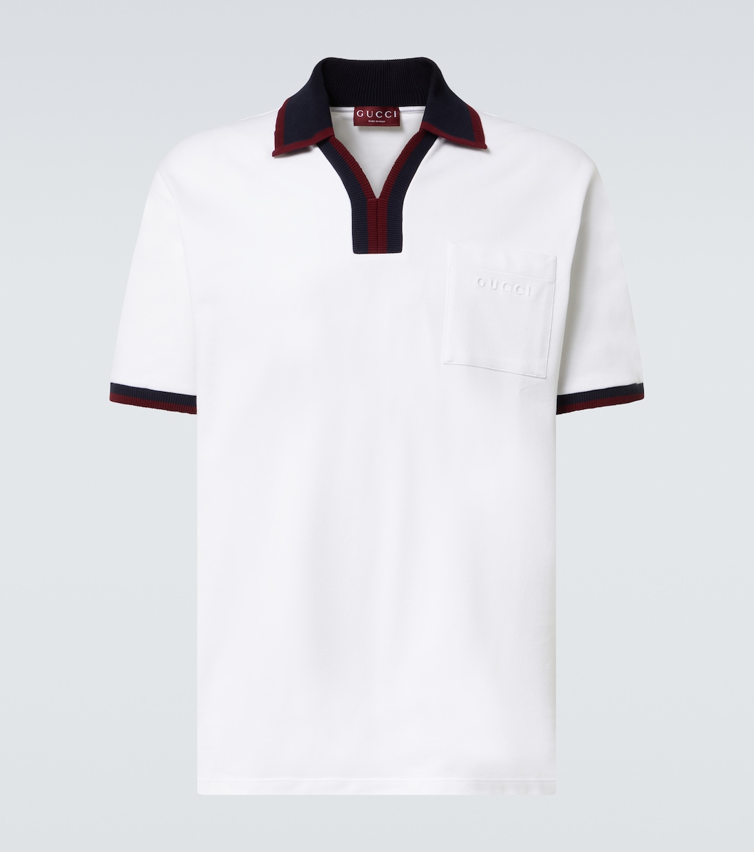 Polo de piqué de algodón | Gucci