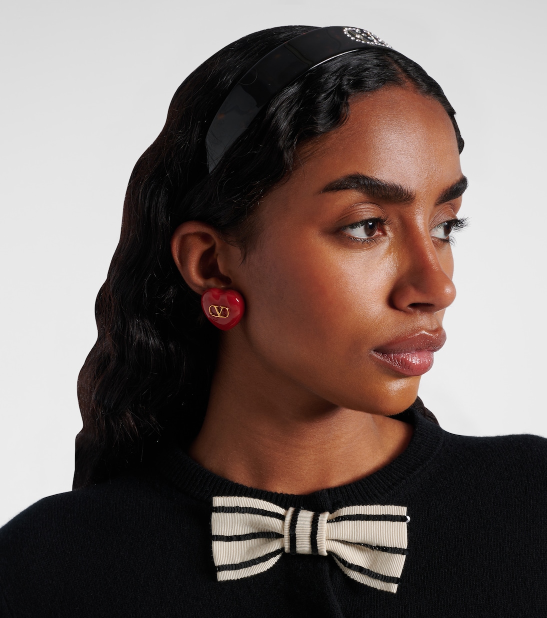 VLogo embellished headband  | Valentino