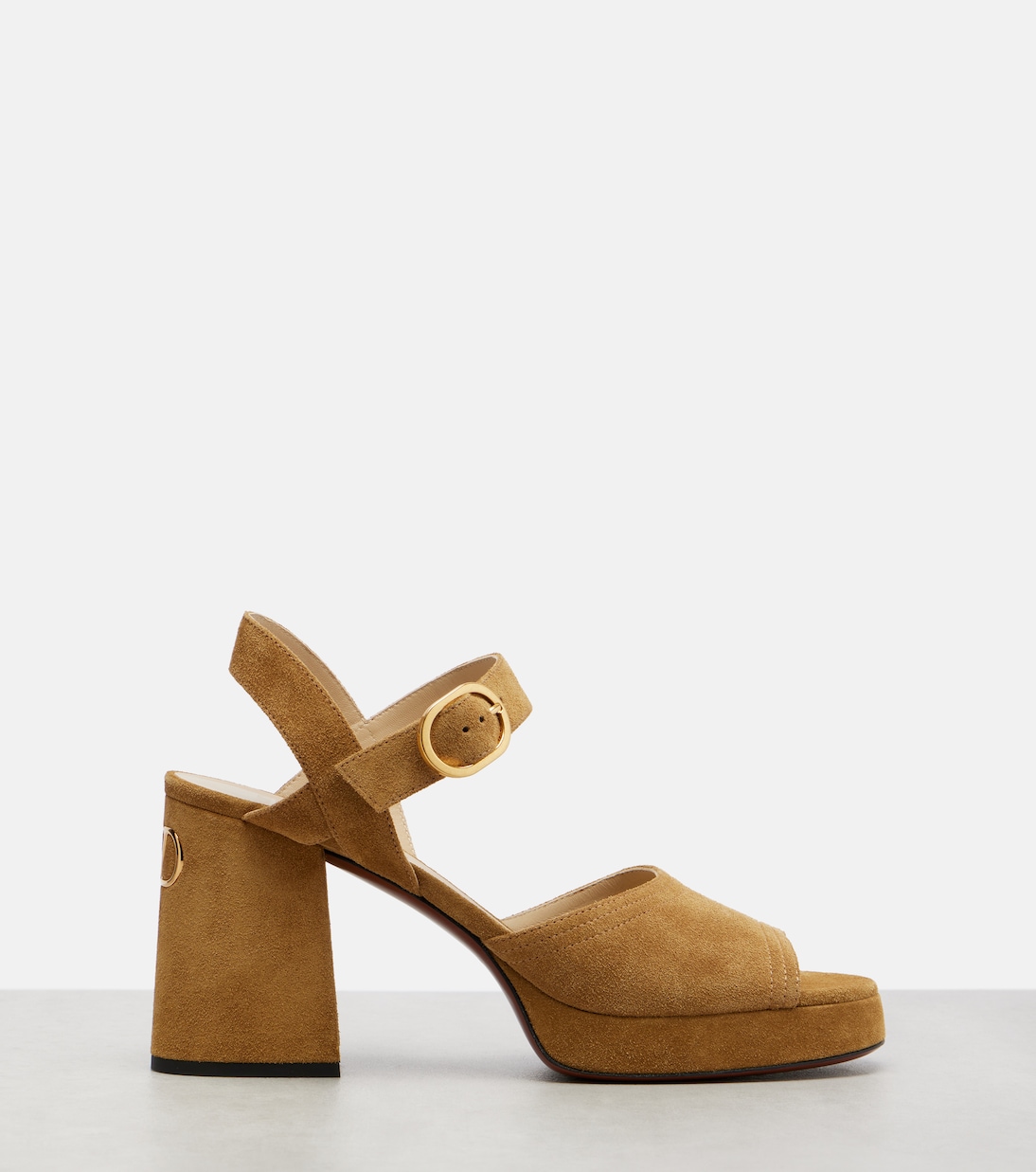 Fawcette 100 suede platform sandals | Valentino Garavani