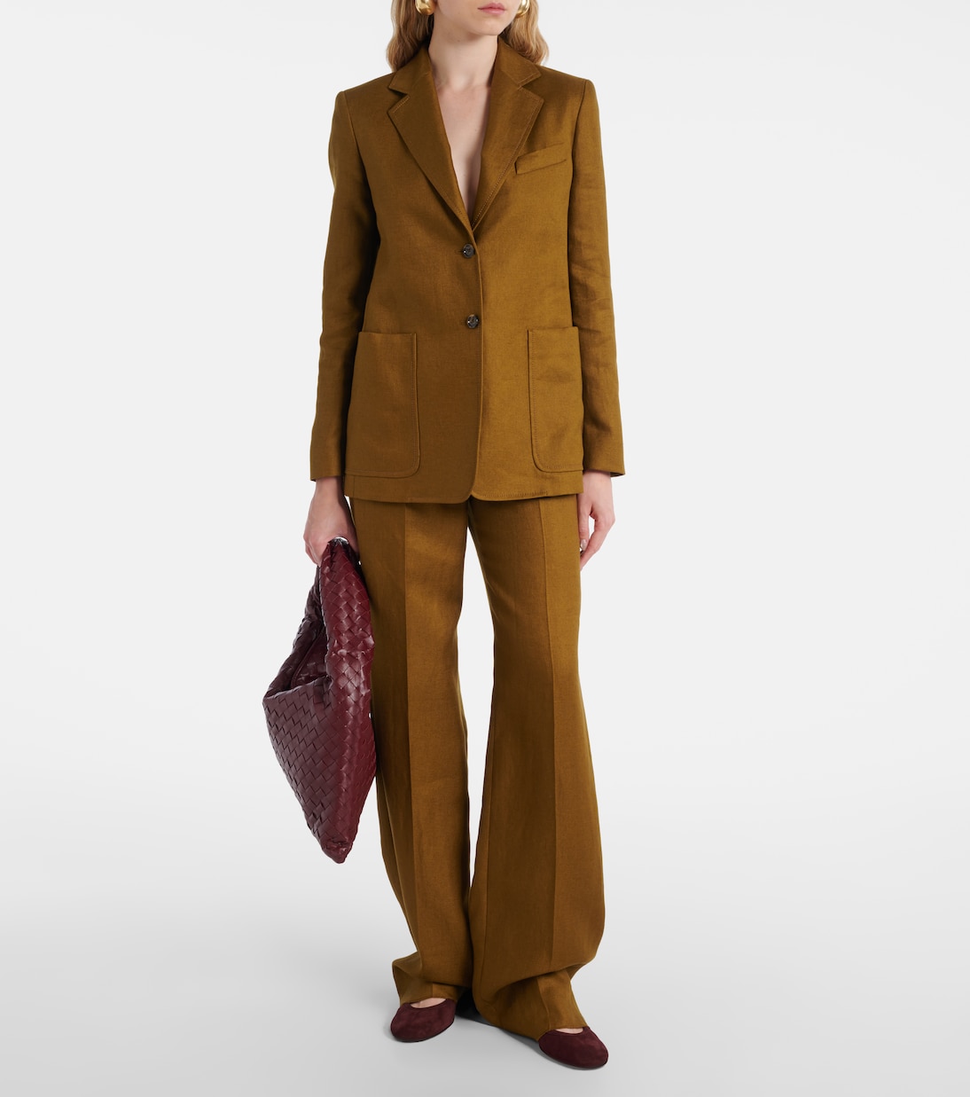 Escarpins sling-back 45 en daim | Gianvito Rossi