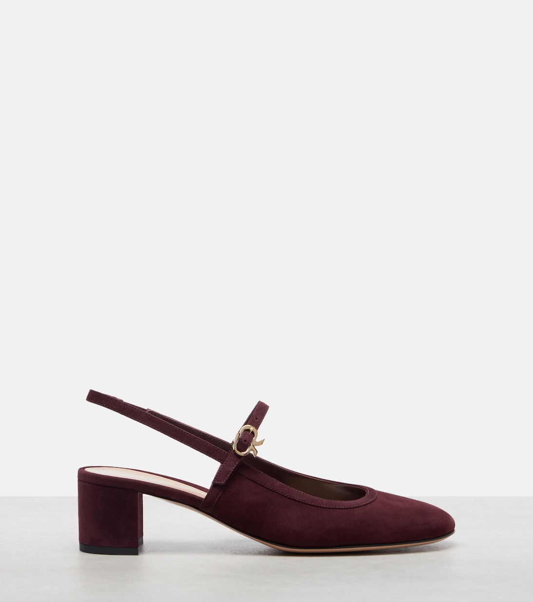 Escarpins sling-back 45 en daim | Gianvito Rossi