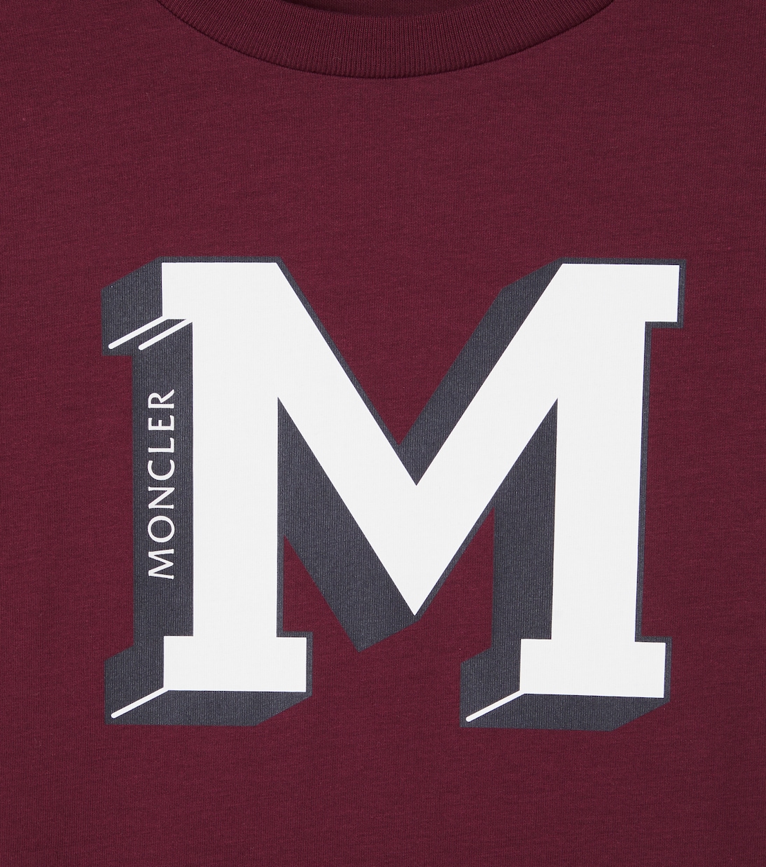Camiseta en jersey de algodón con logo | Moncler Enfant