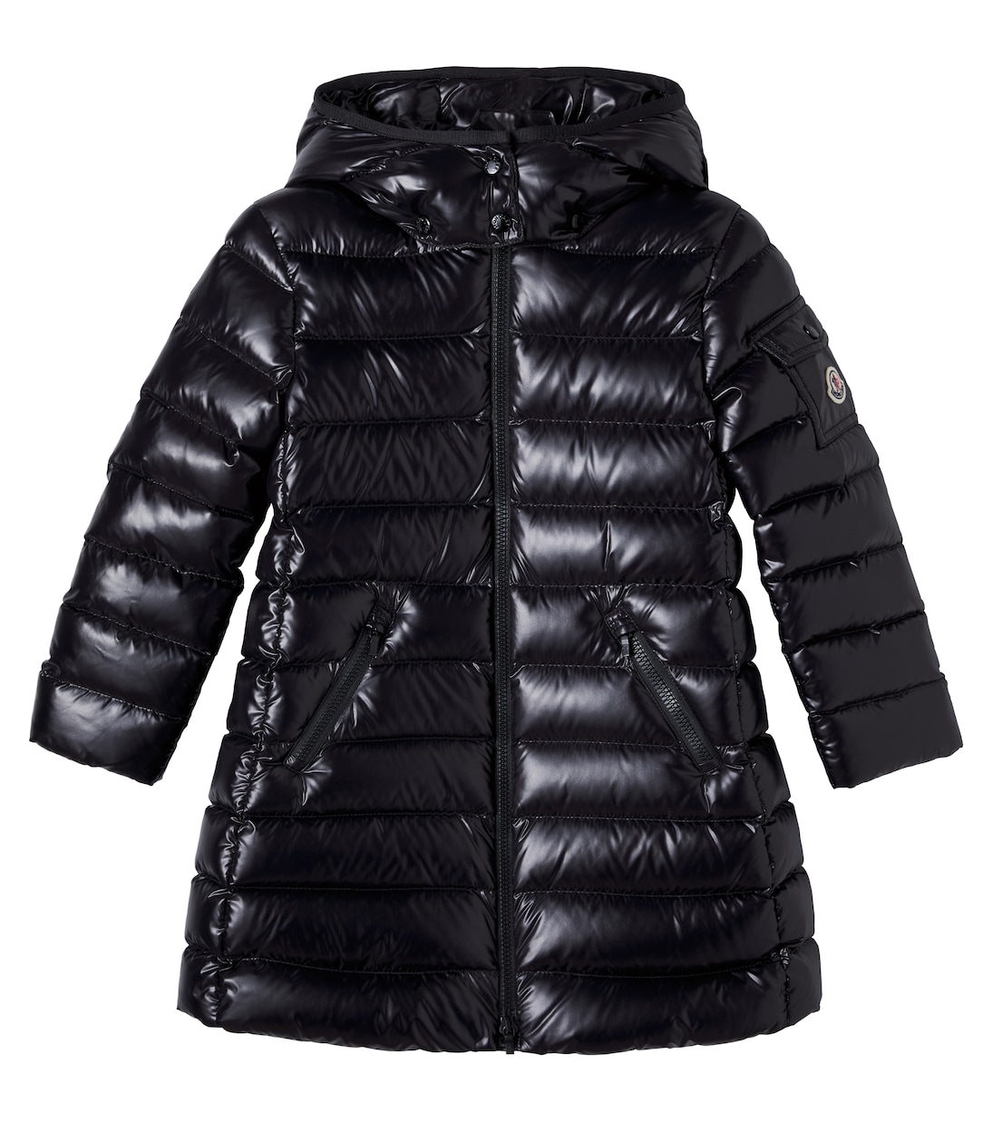 Abrigo de plumas Moka con logo | Moncler Enfant