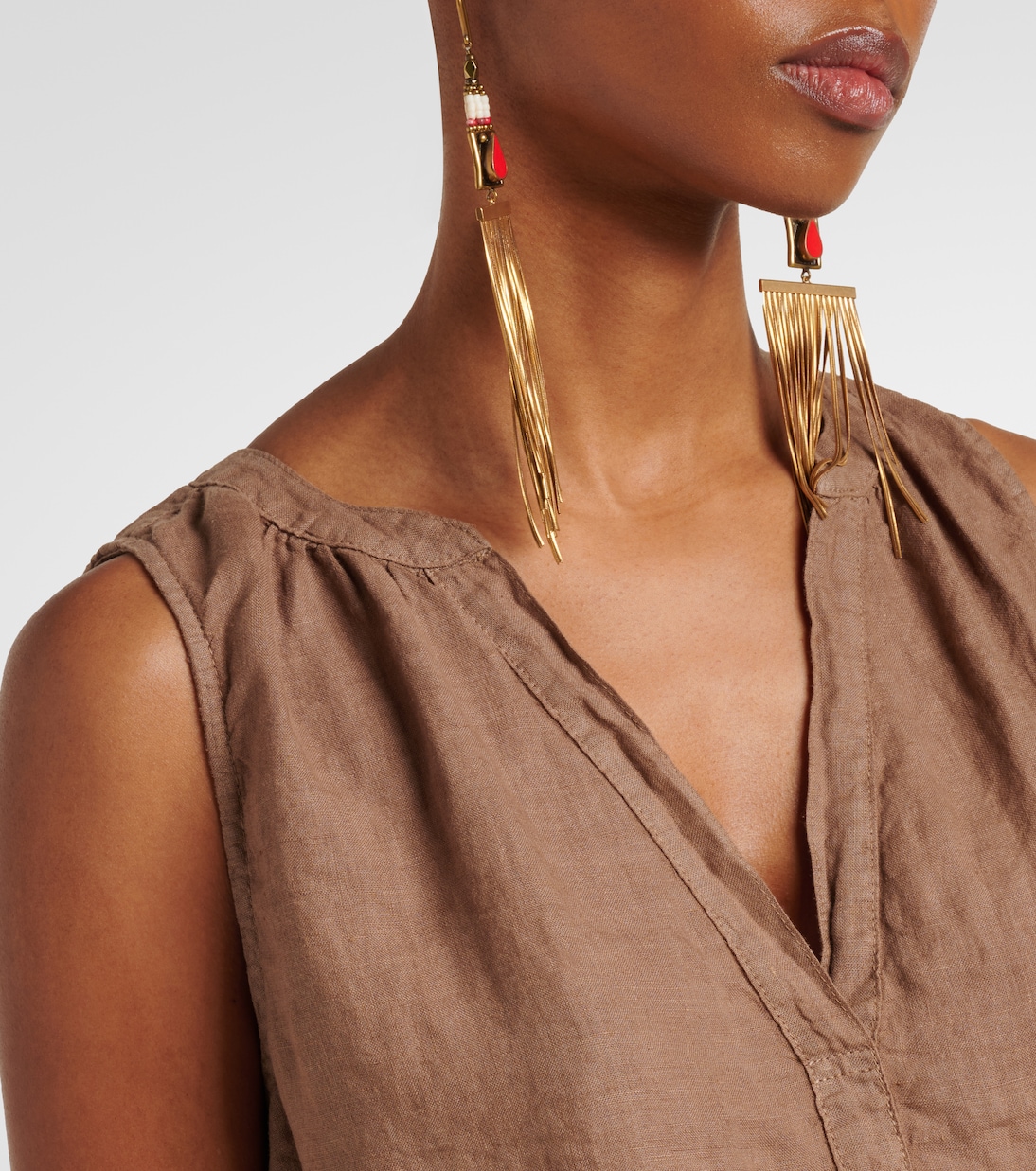 Top Tacy in lino | Velvet