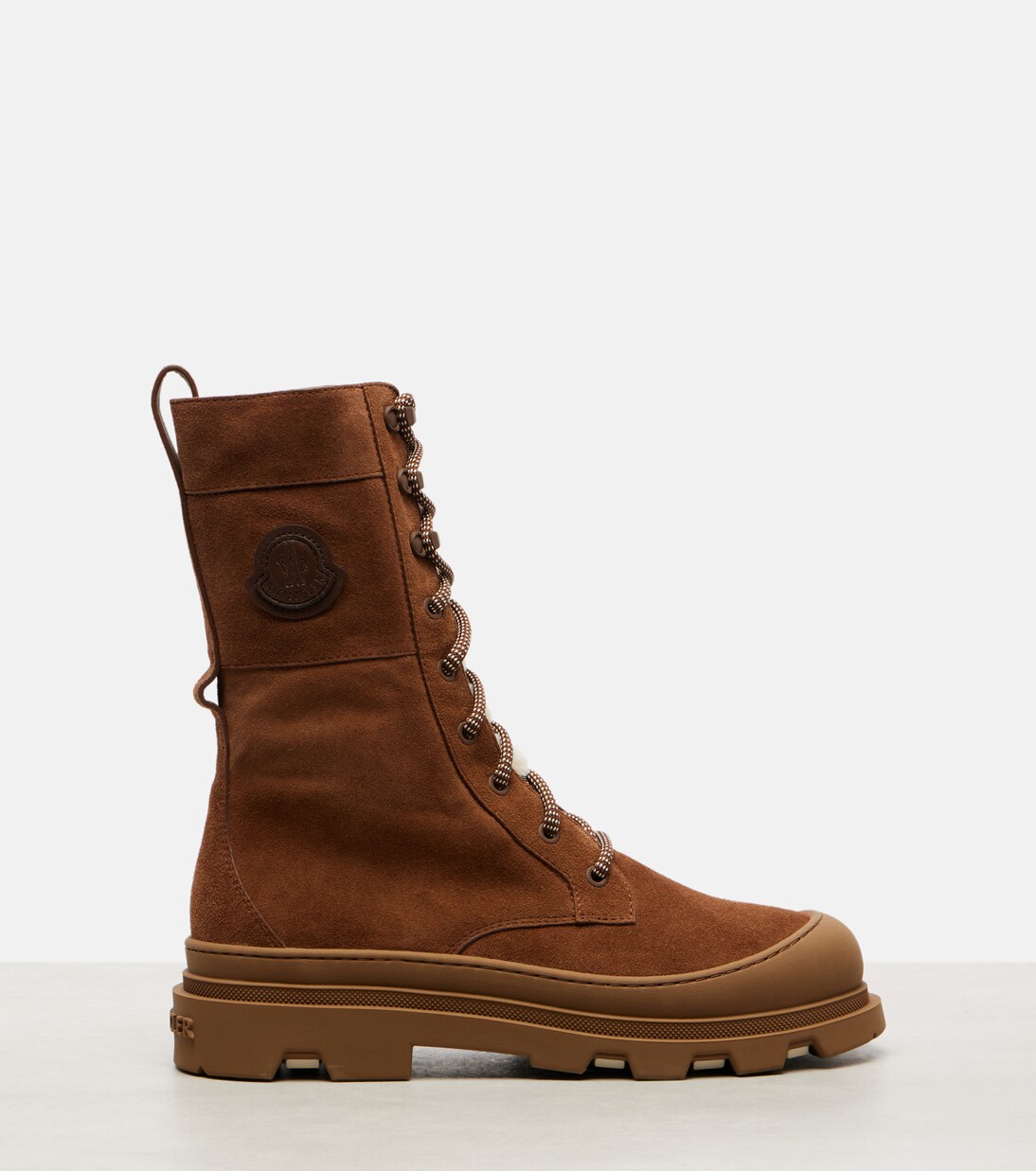 Vera suede lace-up boots | Moncler