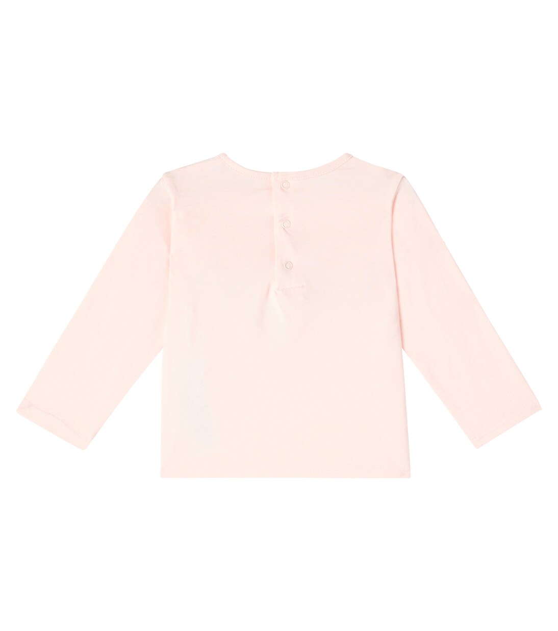 婴幼儿 — logo棉质针织T恤 | Chloé Kids