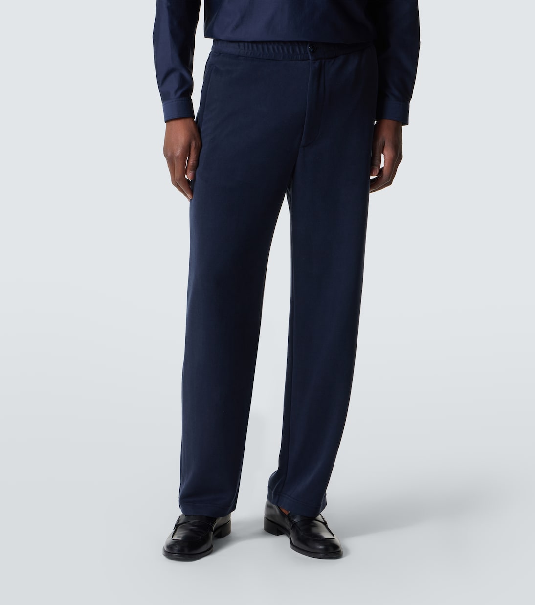 Pantalon droit à taille mi-haute | Giorgio Armani