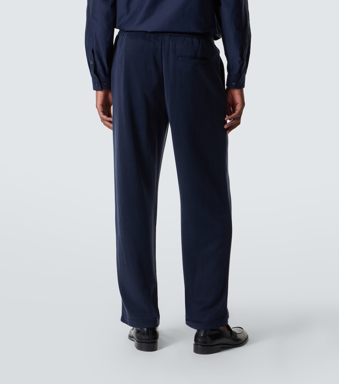 Pantalon droit à taille mi-haute | Giorgio Armani