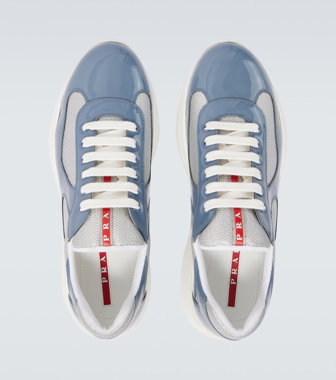 America's Cup patent leather sneakers | Prada