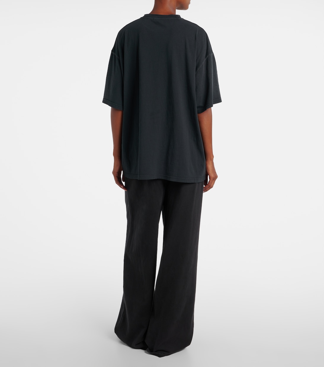 T-shirt in jersey di cotone con logo | Acne Studios