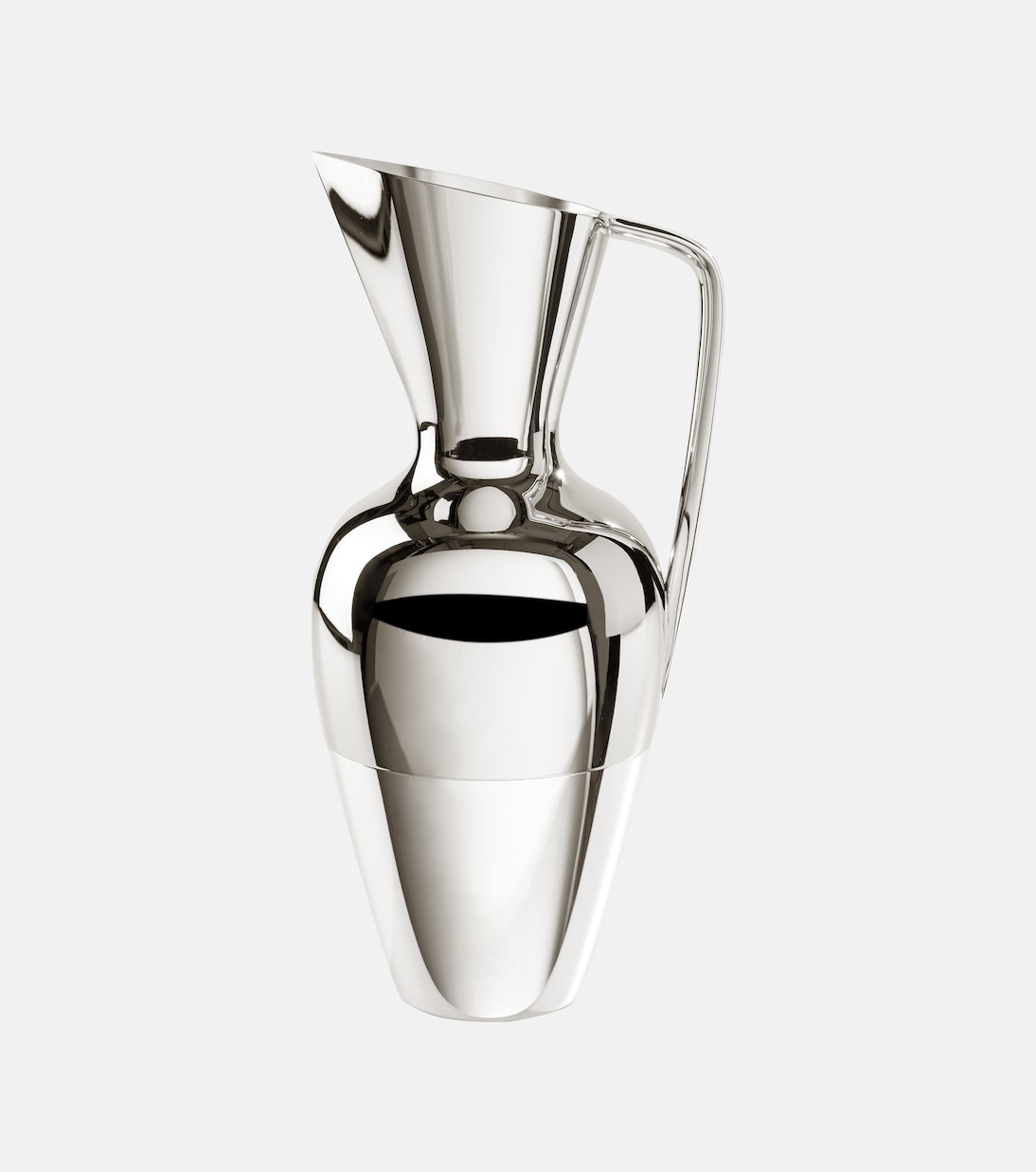 Affinités stainless steel and silver jug | Christofle